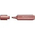 Zvýrazňovač Faber-Castell 154673 Textliner 46 Metallic metalický červený